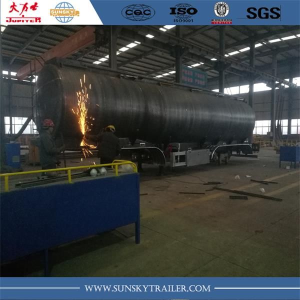 Remorque citerne - Xiamen Sunsky Trailer Co., Ltd - Semi-remorque 3 essieux 40,000L acier au carbone_1