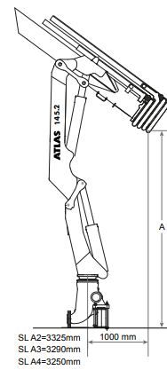 Grue auxiliaire Atlas 145.2 SL à 145 CS - modèle performant et robuste_1