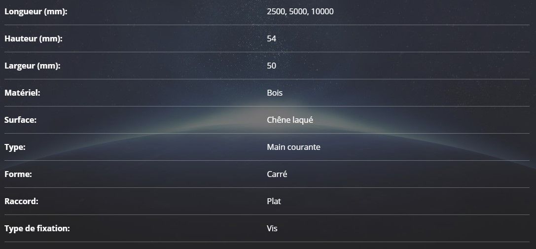 18.4002.500.72 - mains courantes - onlevel - longueur 2500 à 10000 mm_1
