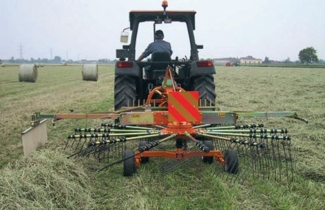 Borello 4.4s - andaineur rotatif - abimac - 3,40 m_1