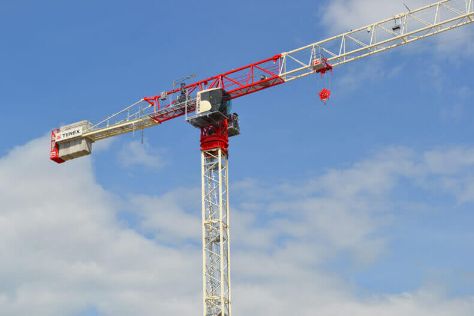 CTT 202-10 Flat Top - Grue à tour Terex - Capacité max. 11 t US / 10 t - Flèche 65 m_1