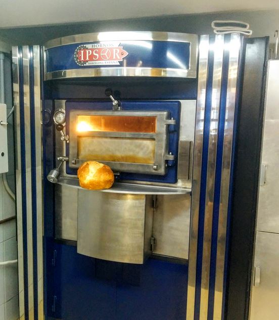 Four à bois à sole tournante Minirotor Classic - Surface de cuisson 2,7m2 - Très robuste et excellente isolation thermique - Adapté boulangerie, pâtisserie, traiteur_1