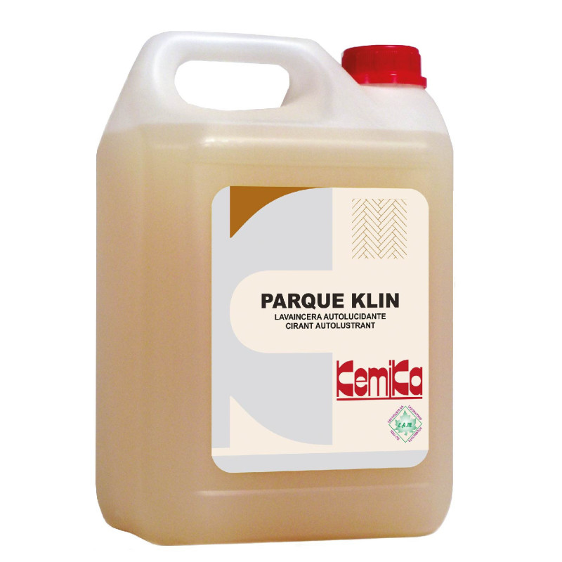 Kemika parque klin lave/cire autobrillant parquets vernis ph: 8.0 ± 0.3 5l_1