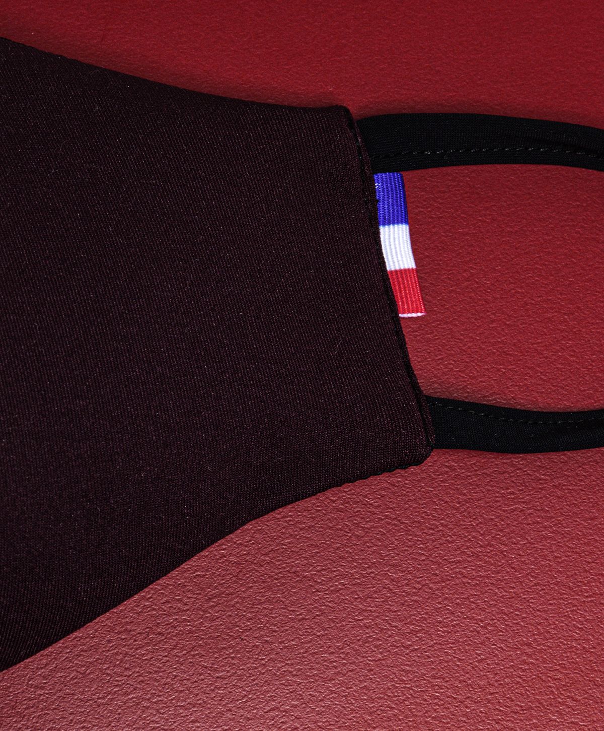 Masque barrière grand public - Aubergine - mixte, lavable, made in France_1