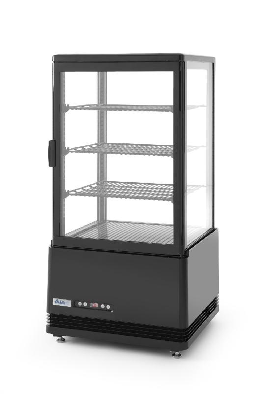 Vitrine de table réfrigérée positive 3 étagères 68L ARKTIC HENDI - Noir_1