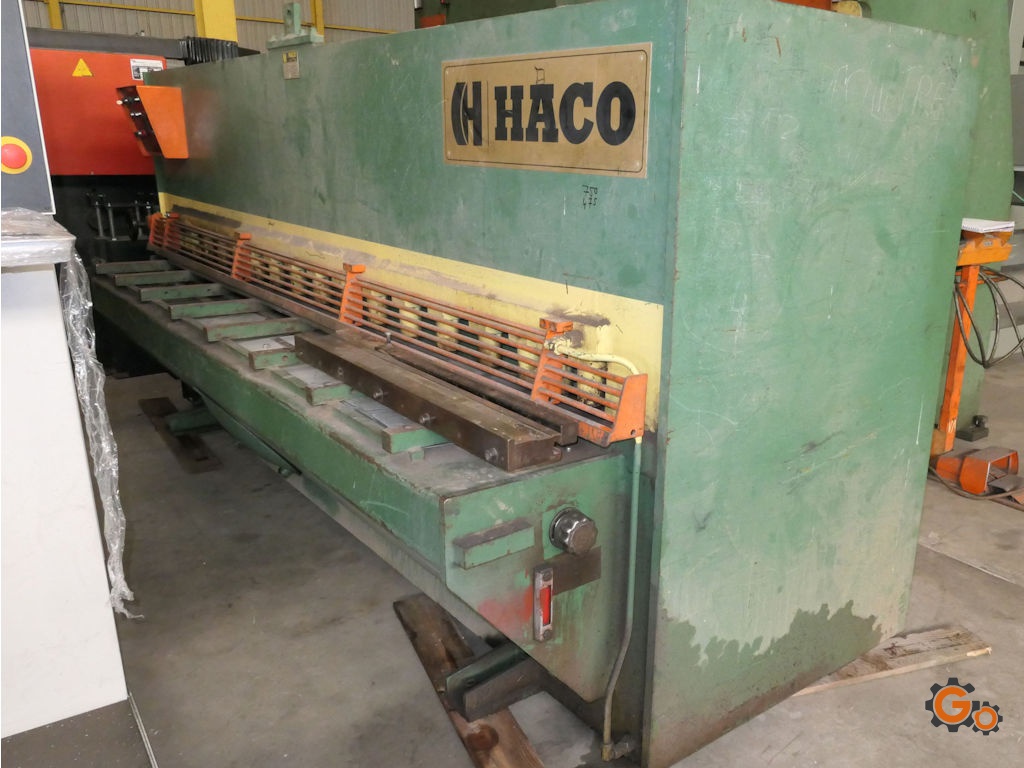 Cisaille guillotine HACO TS3006 - moteur 10CV - capacité 3050 x 6 mm - UGS : 8806_1