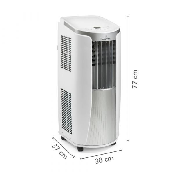 PAC 2010 E - Climatiseur monobloc mobile Trotec - Classe énergétique A - Capacité frigorifique max. 2,1 kW (7200 BTU) pour 26 m²_1