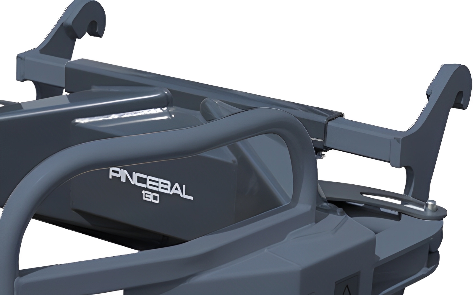 Outil agricole pour manipuler des balles rondes de diamètre 1,10 à 1,60 m