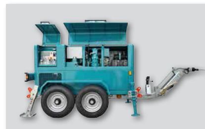 VM 10000 RIS - Treuil hydraulique pour renouvellement des conduits - Volta - Tirage max. 10 500 daN avec cabestans à gorges multiples_1