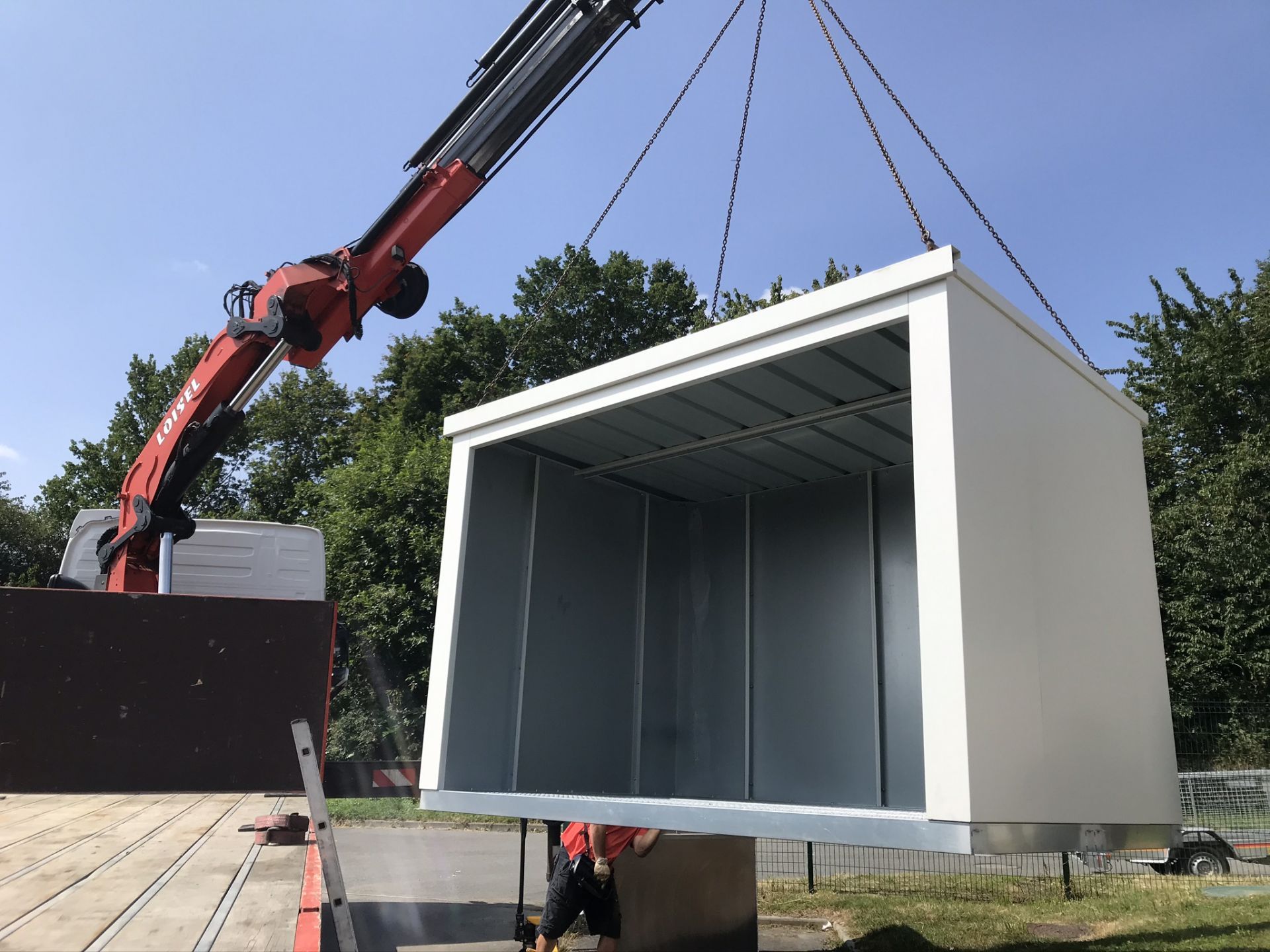 Abri et retention pour cuve a huiles usagées wasteoil_1