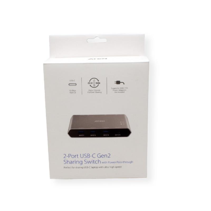 ATEN US3342 Commutateur de partage 2 ports USB-C Gen 2_1
