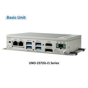 PC Fanless compact Intel® Celeron J3455 - 4xUSB, 4xCOM, 2xLAN, 2 emplacements iDoor, 4GB RAM - Référence: UNO-2372G-J122AE_1
