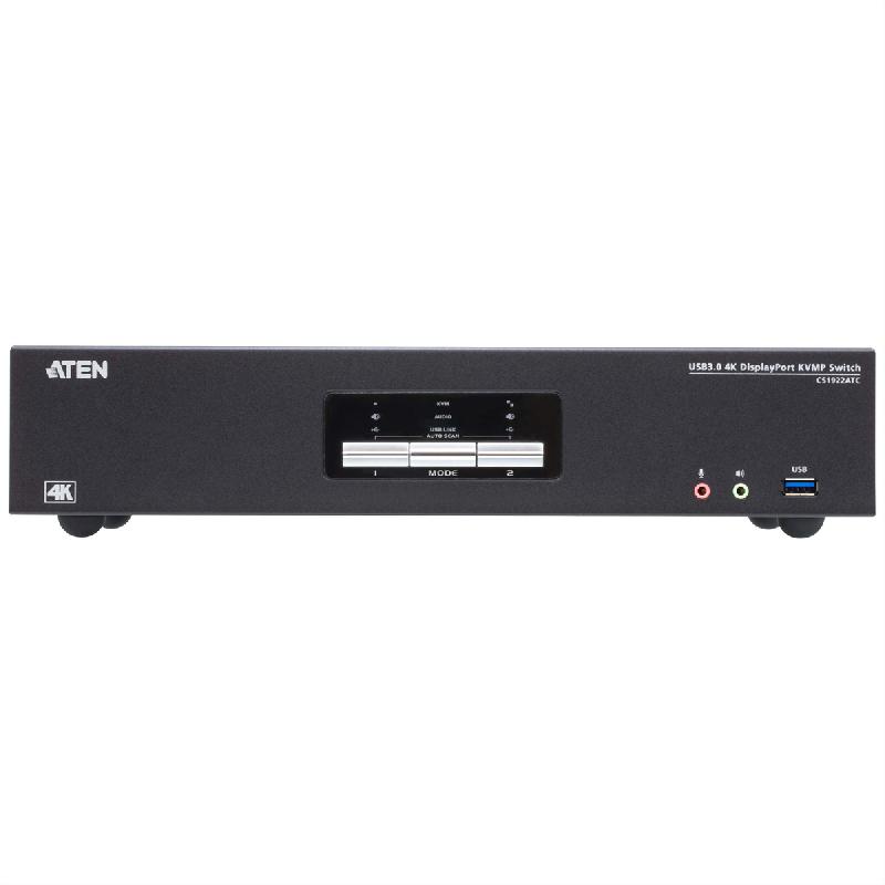ATEN CS1922ATC Commutateur KVMP™ à 2 ports USB 3.0 4K DisplayPort pour ATC_1