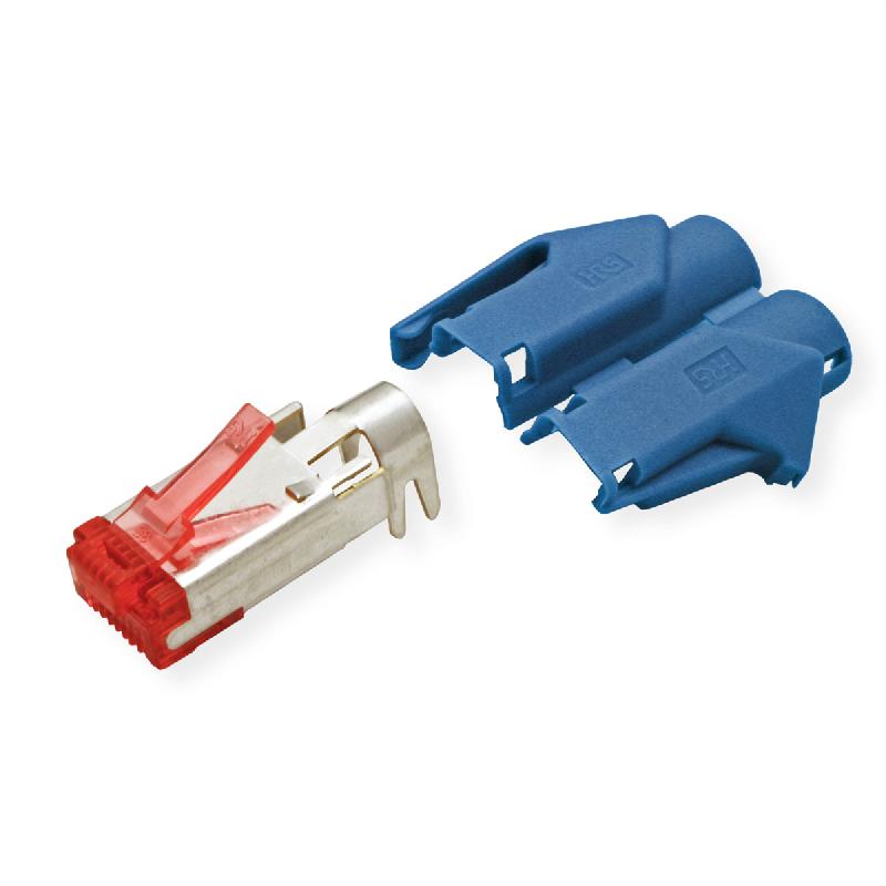 Connecteur HiRose TM21 blindé, manchon bleu, 50 pièces_1