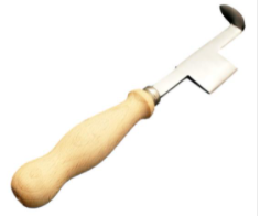 Couteau greffage à fonctions multiples - lame 13 cm - manche en bois - référence 490802_1