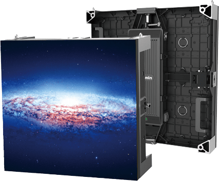 Écran LED intérieur avec caisson fixe métallique - Idéal pour vitrines de boutiques ou intérieurs - Haute luminosité et diffusion jusqu'à 4K_2