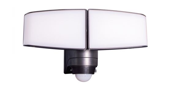 Projecteur LED solaire - Tibelec - 10W - Panneau solaire déporté et détecteur infrarouge - Réf 71197420_1