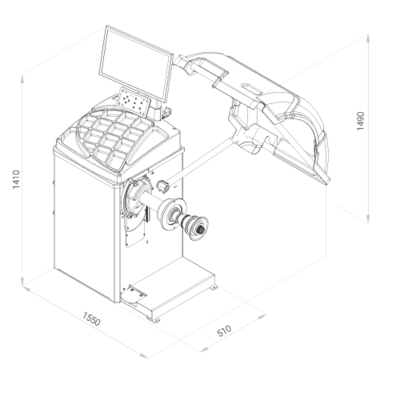 Équilibreuse automatique 1'' à 28'' cb75p_1