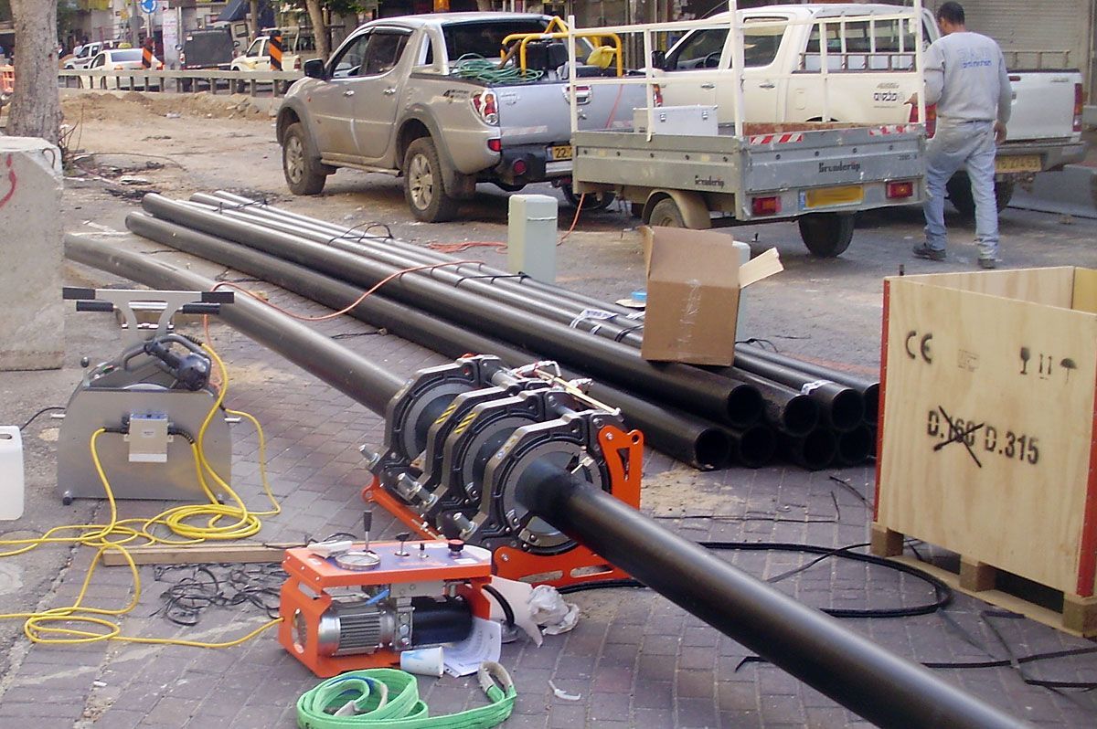 Machine pour soudure bout a bout Ritmo BASIC 250 315 355_1