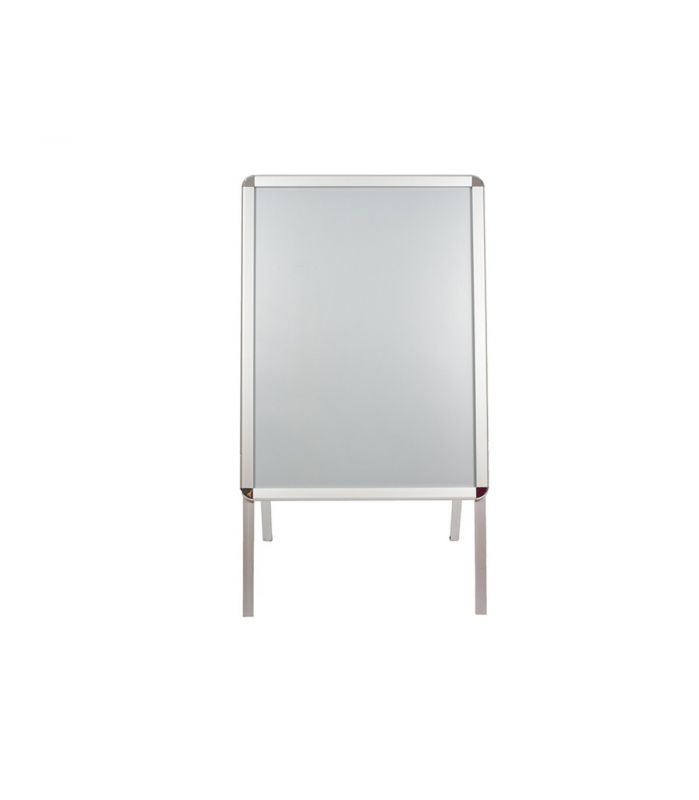 Stop trottoirs - aluminium extérieur double face interface plv de dimensions 120 cm x 65 cm_1