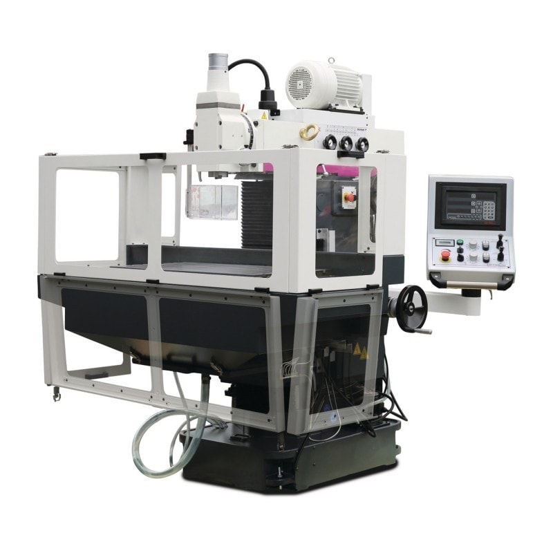 Fraiseuse universelle Optimum MZ 2 S - 3346235 - Visualisation digitale DP 700 et vis à billes sur 3 axes_1