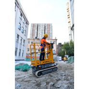 Star 6 crawler - mâts verticaux - haulotte - hauteur de travail : 5,8 m - capacité maximum (intérieur) : 200 kg (2 pers.)_1