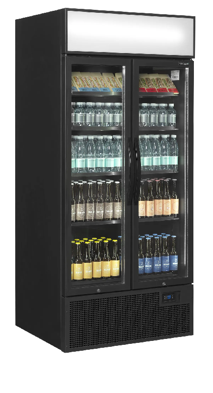 Vitrine réfrigérée FSC891H Black - 2 portes TEFCOLD_1