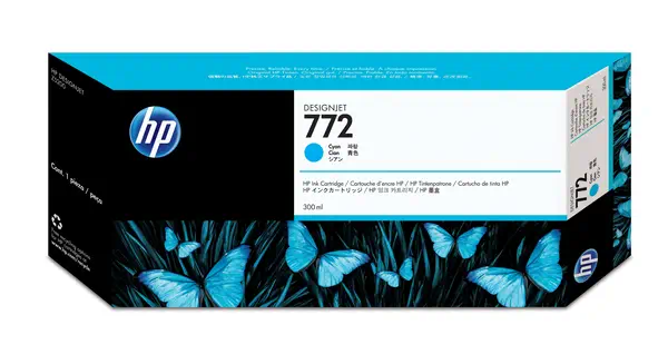 HP 772 cartouche d'encre DesignJet cyan, 300 ml_1
