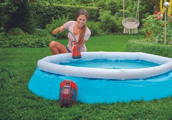 Pompe d'évacuation eaux claires sans fil GE-SP 18 LL Li - Solo - sans batterie ni chargeur_1