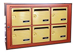 Quartz - boîtes aux lettres collectives - sirandre - corps en acier 10/10è_1