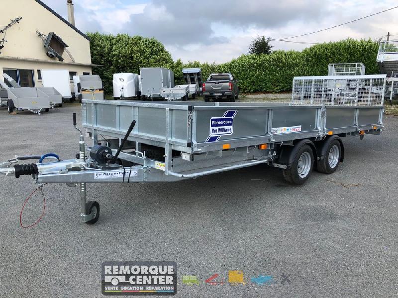 Remorque plateau basculant - IFOR WILLIAMS - CT166 - 487 X 198 cm - PTAC : 3500 kg - Reference -5022-4-PMB10-300-63_1