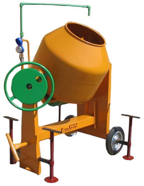 Bétonnière S 320 type S 03 AC - Lino Sella - capacité cuve 320 L - moteur électrique 1,5-2 ch_0
