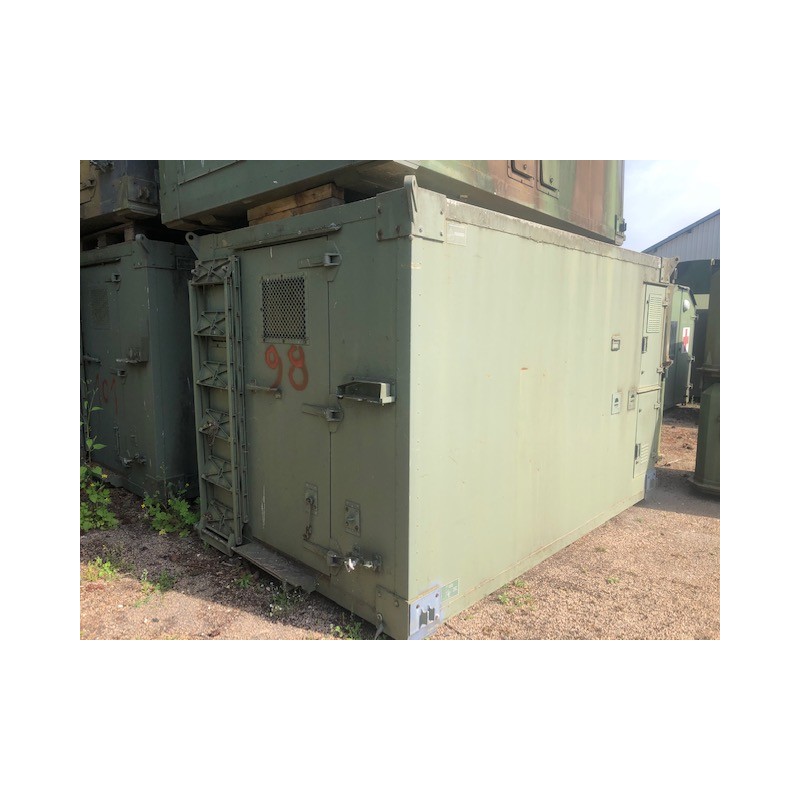 Structure shelter avec dimensions extérieures 2,95 x 1,81 x 1,90 m