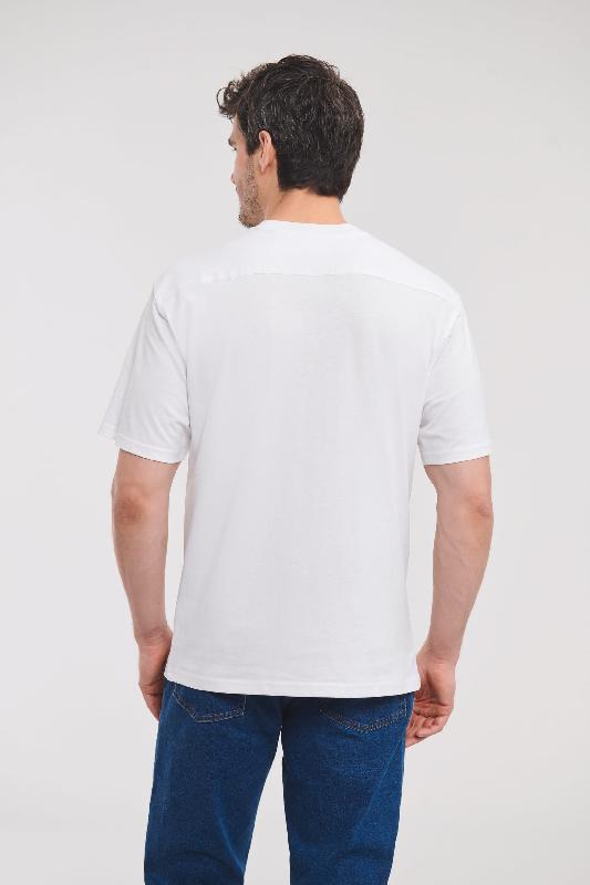 T-shirt Heavy Duty - Réf: RU010M - 100% coton peigné, lavable à 60°C, disponible en plusieurs tailles et couleurs_1