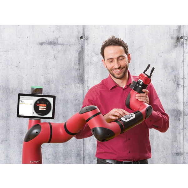 ROBOT 7 AXES FLEXIBLE COLLABORATIF SAWYER RETHINK ROBOTICS, AVEC MANIPULATION SENSIBLE & INTUITIVE + SOLUTION LOGICIELLE PARTENAIRE CLÉ EN MAIN_1