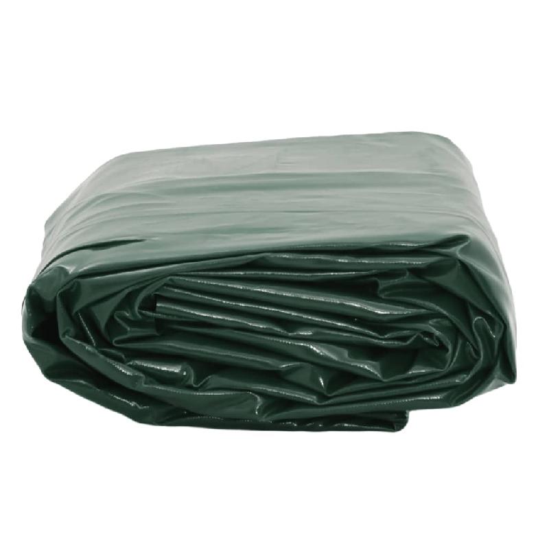 Vidaxl bâche vert 1,5x10 m 650 g/m² 156142_1