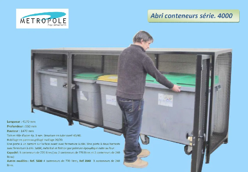 Abri conteneurs série 4000_1