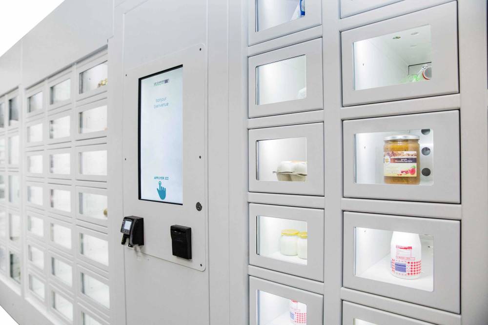 Distributeur automatique à casiers - pour les produits frais à courte durée de conservation_1