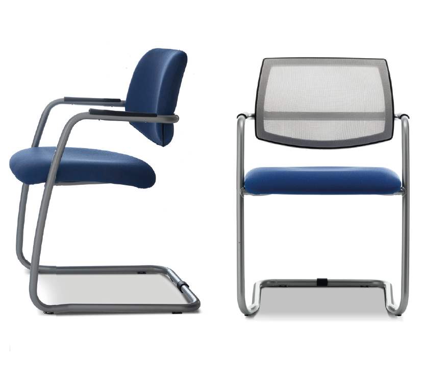 Fauteuil confortable CLUB pour accueil et espace d'attente, avec design polyvalent