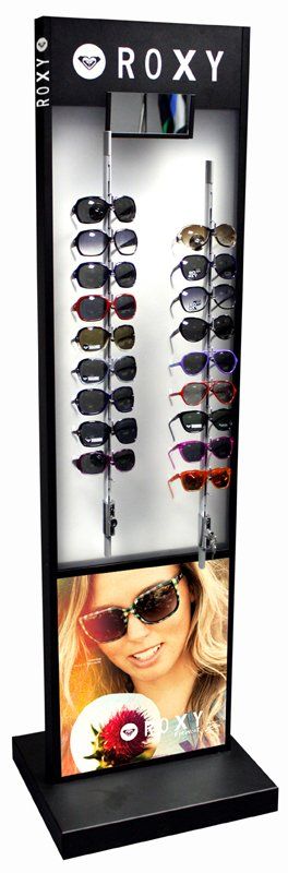 Présentoir optique pour agencement de magasin d'optique