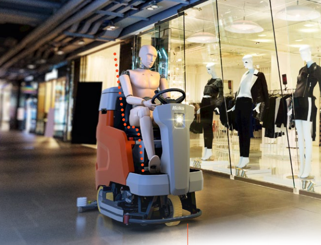 Autolaveuse autoportée Scrubmaster B120 R Hako - nettoyage intensif pour centres commerciaux, industries, gares et aéroports_1