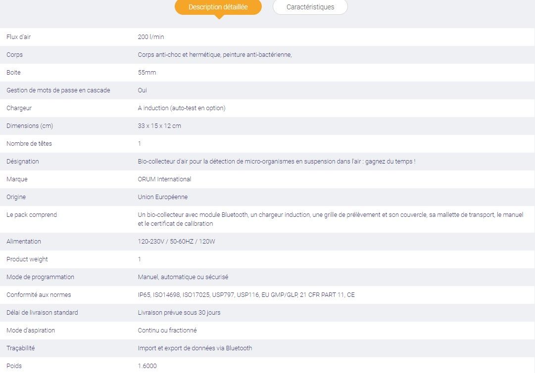 Bclo1106 - biocollecteur d’air - Alliance Bio Expertise - boîte 55mm - TRIO BAS MONO - 200 l/min_1