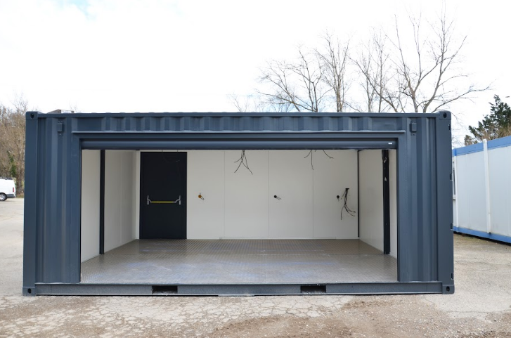 Container Garage particulier modulable, durable et esthétique - Eurobox_1