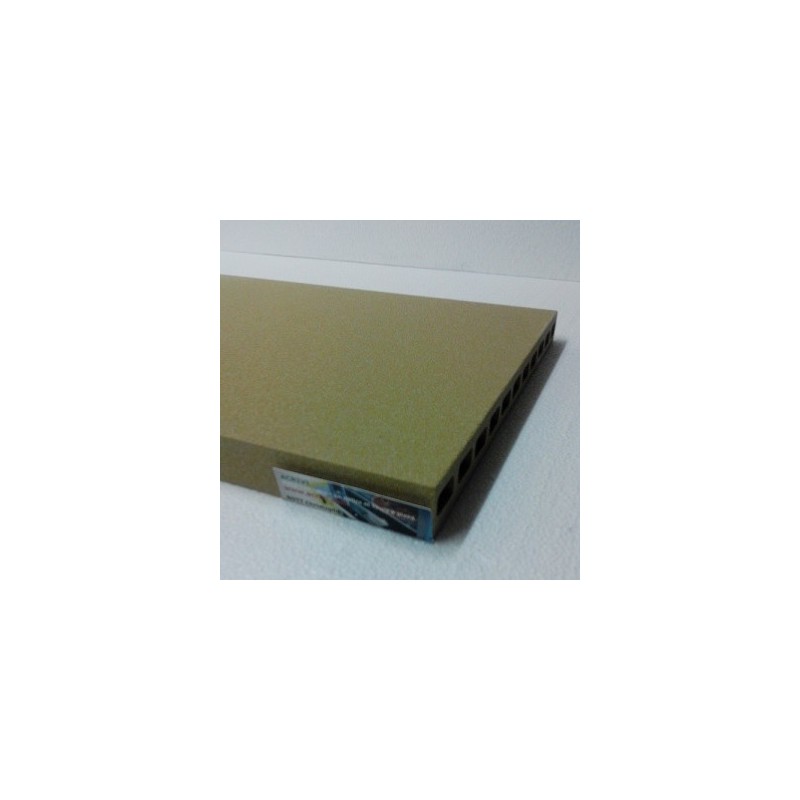 Sole en pierre réfractaire alimentaire pour four à pizza Cuppone - 330x660x30 mm_1