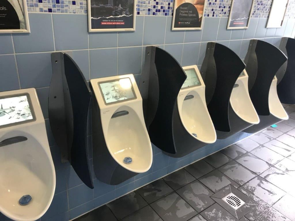 Urinoir en acier émaillé, hybride et écran hd, econeo® 430_2