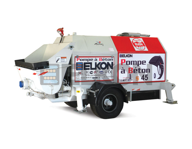 Elkopomp 60 - Pompes à béton stationnaire - 320 bar - Capacité 60 m3/h_1