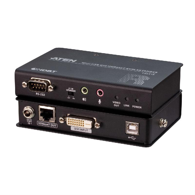 Aten ce611 mini système d'extension kvm usb dvi hdbaset_1
