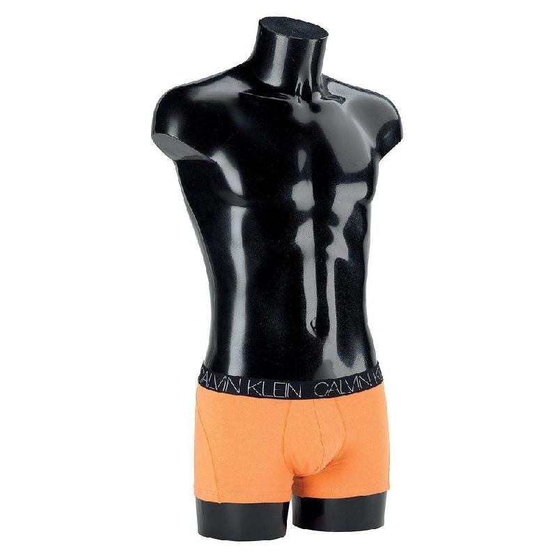 Buste torso homme noir H88cm - finition noir mat, léger et incassable_1
