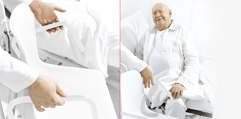 Fauteuil pèse-personne électronique seca 952 - 200 kg - TARE et auto-HOLD - Accoudoirs et repose-pieds blocables_1