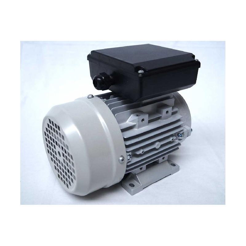 Moteur électrique monophasé 220V - 0,37kW - 3000tr/min - Bride B3 à pattes - ALMO CML71A2_1